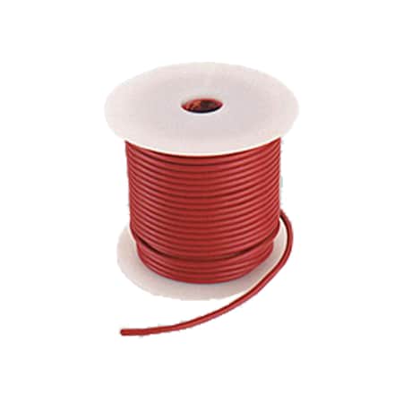 Velvac Primary Wire, GPT, 12 AWG, Copper, Red, PVC Jacket, Stranded 051157